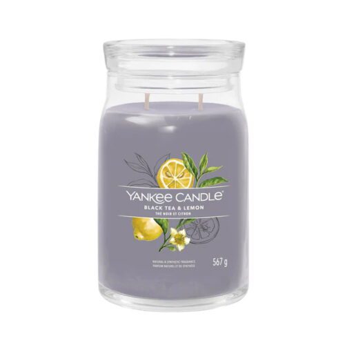 Vela Black Tea & Lemon Yankee Candle