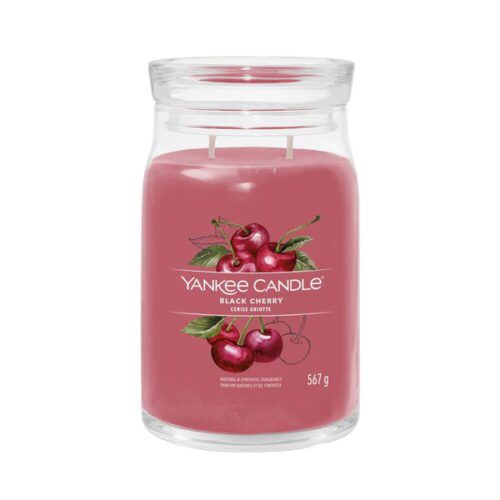 Vela Black Cherry Yankee Candle