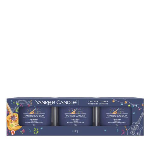 Coffret Vela Votive Copo Twilight Tunes Yankee Candle