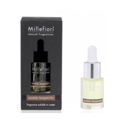 Óleo Perfumado Millefiori Milano Sandalo Bergamotto 15ml