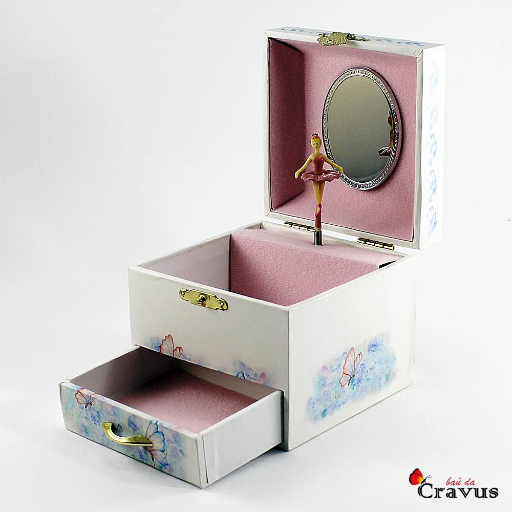 Caixa de Música Cubo Azul
