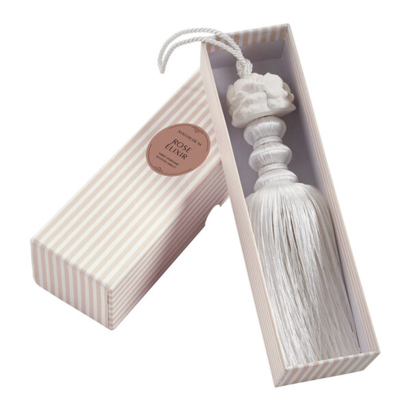 Pompon Perfumado Fleur Royale – Rose Élixir da Mathilde M.