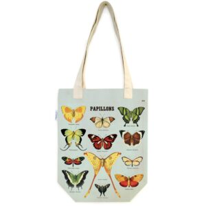 Tote Bag Cavallini 33×40.5cm Butterflies