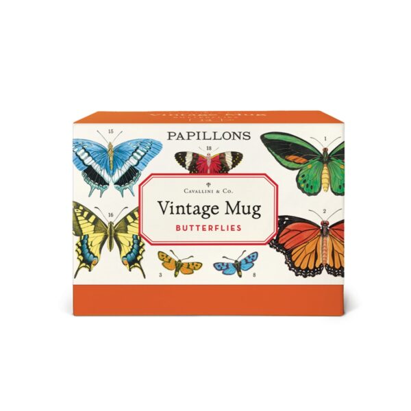 Caneca Cavallini Butterflies (414ml)