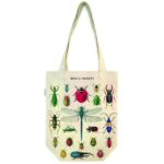 Tote Bag Cavallini 33x40.5cm Bugs & Insects