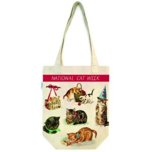 Tote Bag Cavallini 33x40.5cm Cats