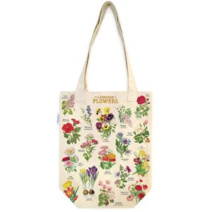 Tote Bag Cavallini 33x40.5cm Language Of Flowers