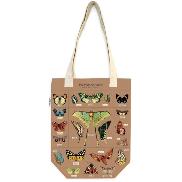 Tote Bag Cavallini 33x40.5cm Entomology