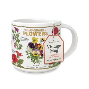 Caneca Cavallini 414ml Language Of Flowers