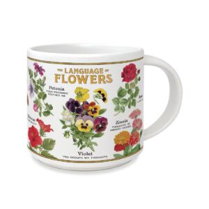 Caneca Cavallini 414ml Language Of Flowers