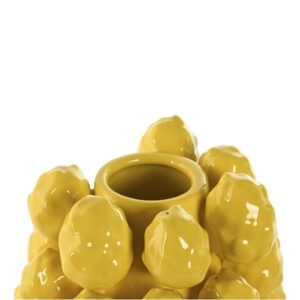 Jarro Cerâmica 26x26x33 Amarelo