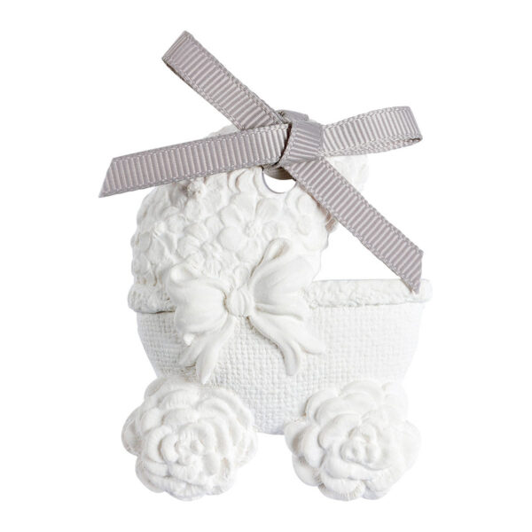 Berço Decorado em Gesso Perfumado - Modelo Grande - Nounours Mathilde M.