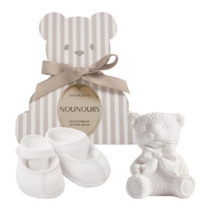 Caixinha Ursinho com Gesso Perfumado Nounours Mathilde M.