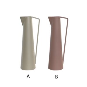 Jarra Home Decor em Ferro (12 x 10 x 35 cm)