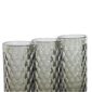 Taça Vidro 7x7x22 150ml Cinzento