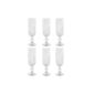 Taça Vidro 6x6x18.5 160ml com Textura