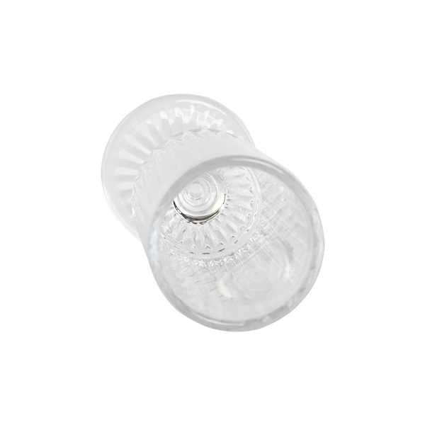 Taça Vidro 6x6x18.5 160ml com Textura