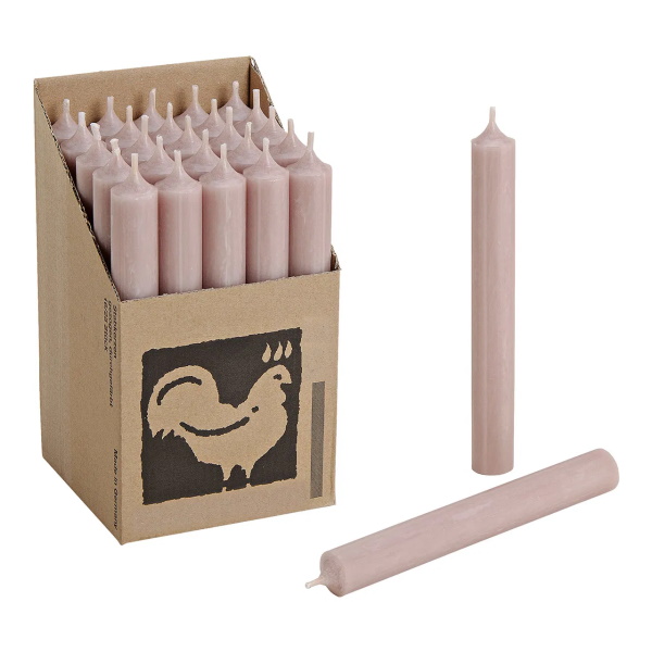 Vela de Castiçal Cónica Taupe