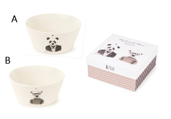 Taça de Cereais Amigos- Panda