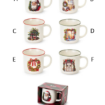 Caneca de Natal com Caixa de Oferta