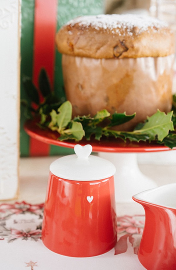 Açucareiro Coração Vermelho