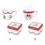 Caneca Carrossel de Natal com Caixa