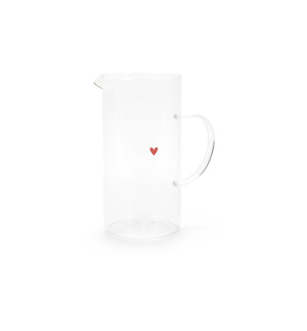 Jarro em Vidro Borosilicato- Coleção Rouge