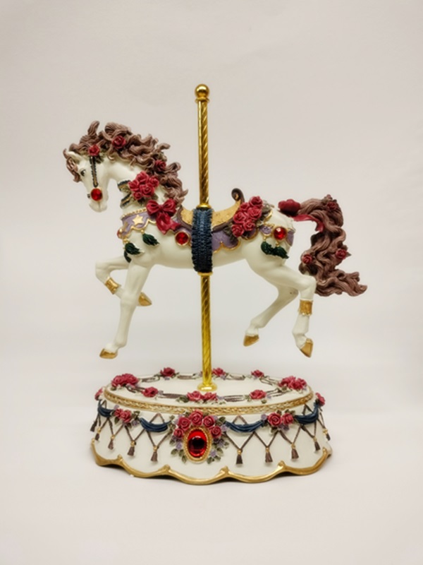 Cavalo de Carrossel com Música