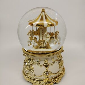 Globo Carrossel Dourado