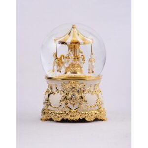 Globo Carrossel Dourado