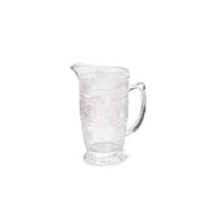 Jarro Natalício em Vidro com Detalhes