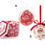 Bola de Natal com Caixa