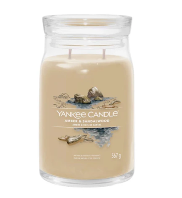 Yankee Candle Amber & Sandalwood