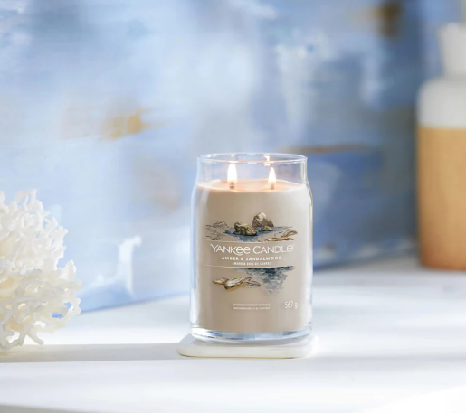 Yankee Candle Amber & Sandalwood