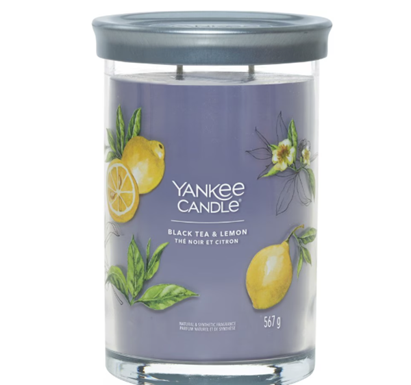 Yankee Candle Black Tea & Lemon Signature Large Tumbler