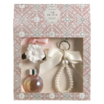 Coffret Matilde M.: Difusor Thé de Fête + Porta-chaves Pérolas Fête Nacrée