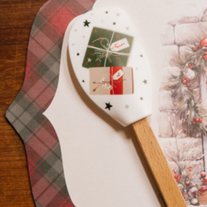 Conjunto Formas de Biscoito + Espátula- Edição Natal