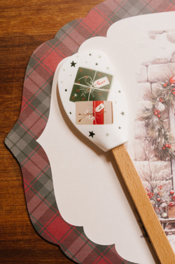 Conjunto Formas de Biscoito + Espátula- Edição Natal