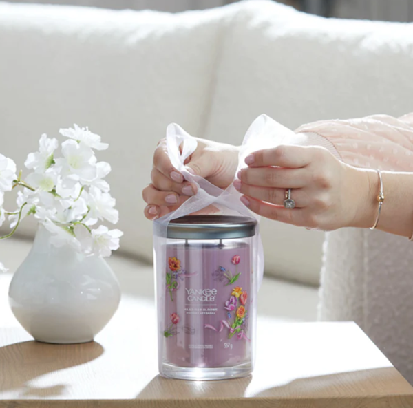 Yankee Candle Hand Tied Blooms Signature Large Tumbler