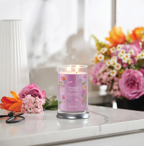 Yankee Candle Hand Tied Blooms Signature Large Tumbler