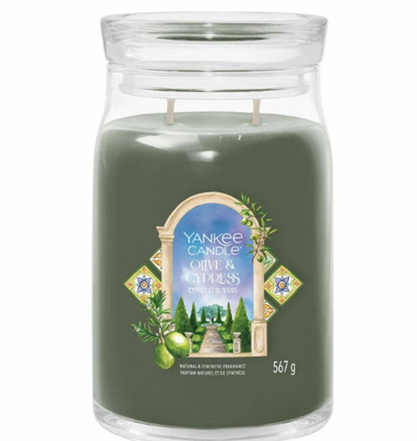 Yankee Candle Olive & Cypress