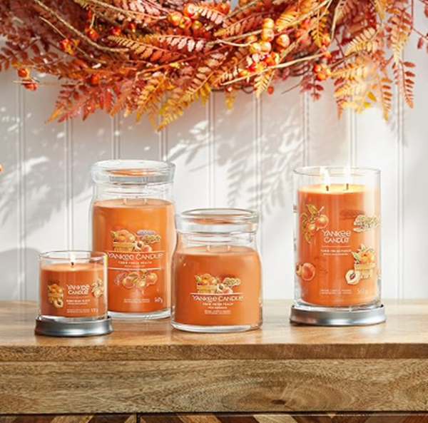 Yankee Candle Farm Fresh Peach Signature Large Tumbler