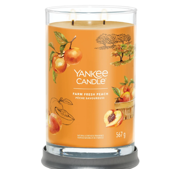 Yankee Candle Farm Fresh Peach Signature Large Tumbler