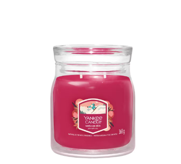 Yankee Candle- Santa on Skis