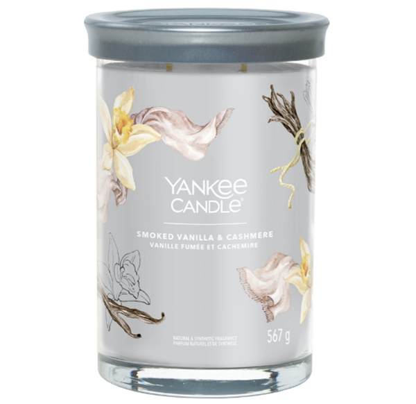 Yankee Candle Smoked Vanilla & Cashmere Signature Large Tumbler