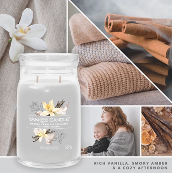 Yankee Candle Smoked Vanilla & Cashmere