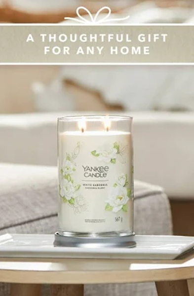 Yankee Candle White Gardenia Signature Large Tumbler