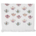 Pano Turco em Algodão com Bules 40 x 66 cm