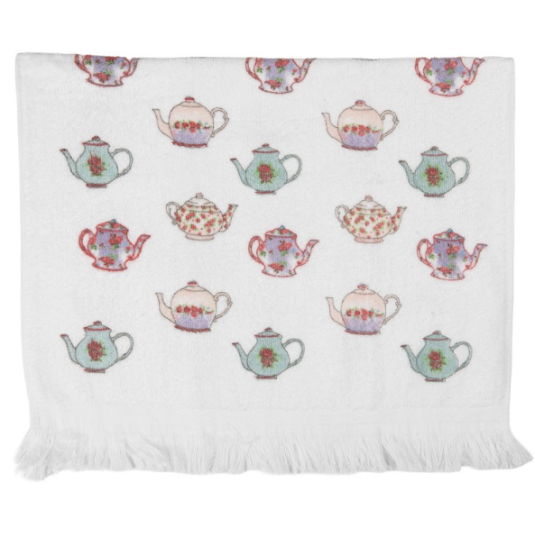 Pano Turco em Algodão com Bules 40 x 66 cm