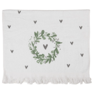 Pano Turco em Algodão com Coroa 40 x 66 cm